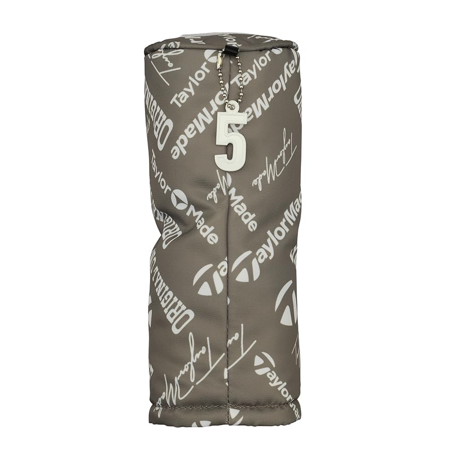 TaylorMade Icon Graphic Utility Headcover, Acid Brown, Unisex, TL598 25FW