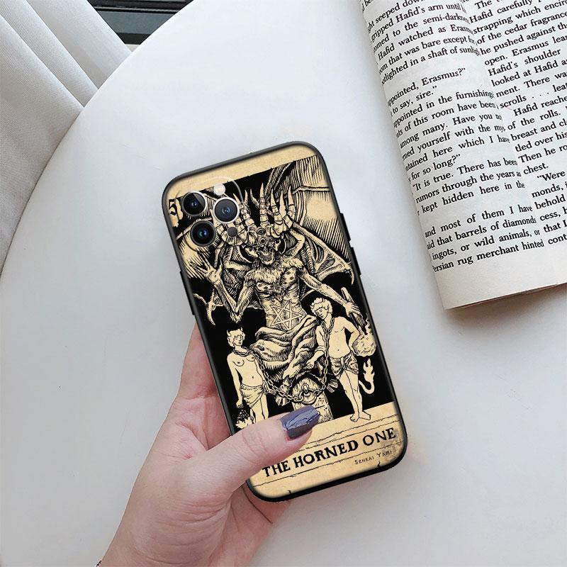 Hexe Divination Tarot Mond Neu Hochwertige Handyhülle für Xiaomi Poco M4 M5 M6 M7 X3 X6 X7 Pro