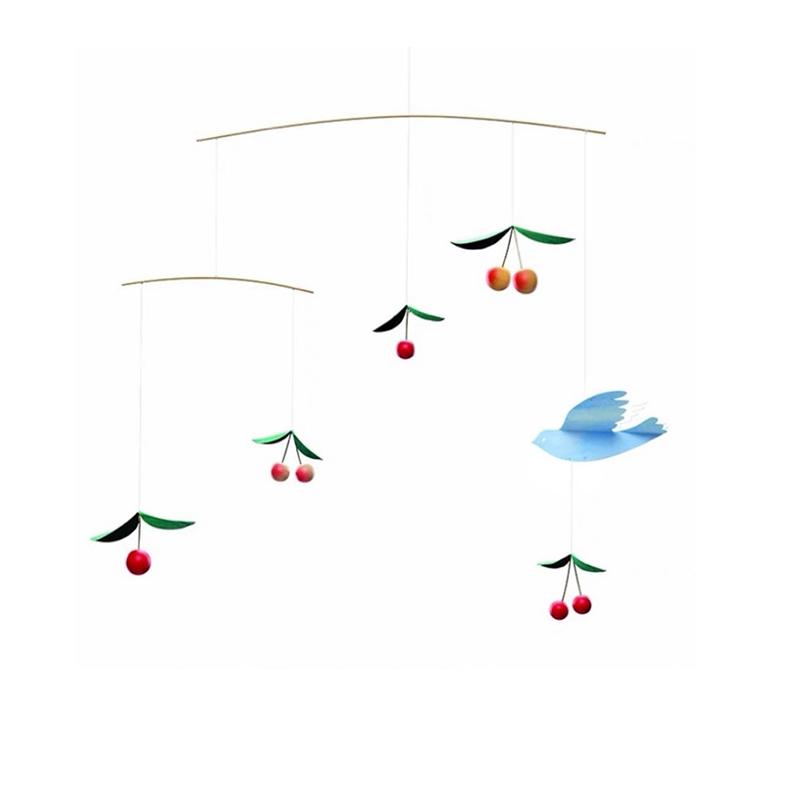 Peace Dove Wind Chimes Modern Cherry Bird Wind Chime Interior Luxury Decorative Hanging Bell Minimalist Aesthetic Hanging Bells