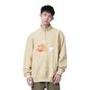 Li Ning Sports Lifestyle Series Letter Logo Printed Sports Hoodie Men Hoodies Milk-Brown AWDTC97-4
