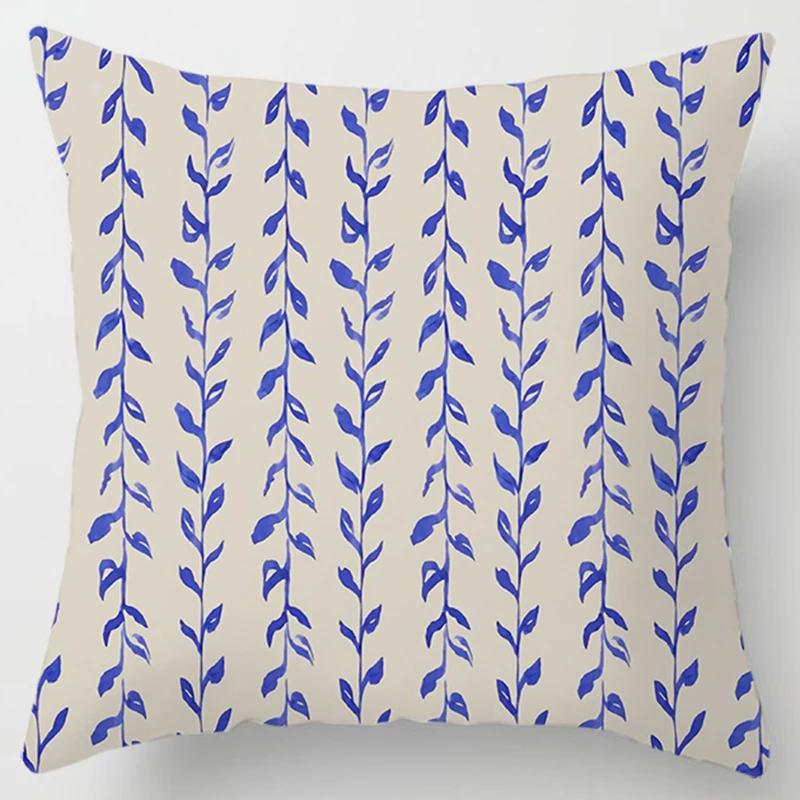 Fashion Classic Square Pillow Vertical Bar, Geometric Pattern. Car, Living Room Sofa, Cushion Cover, Pillow Case