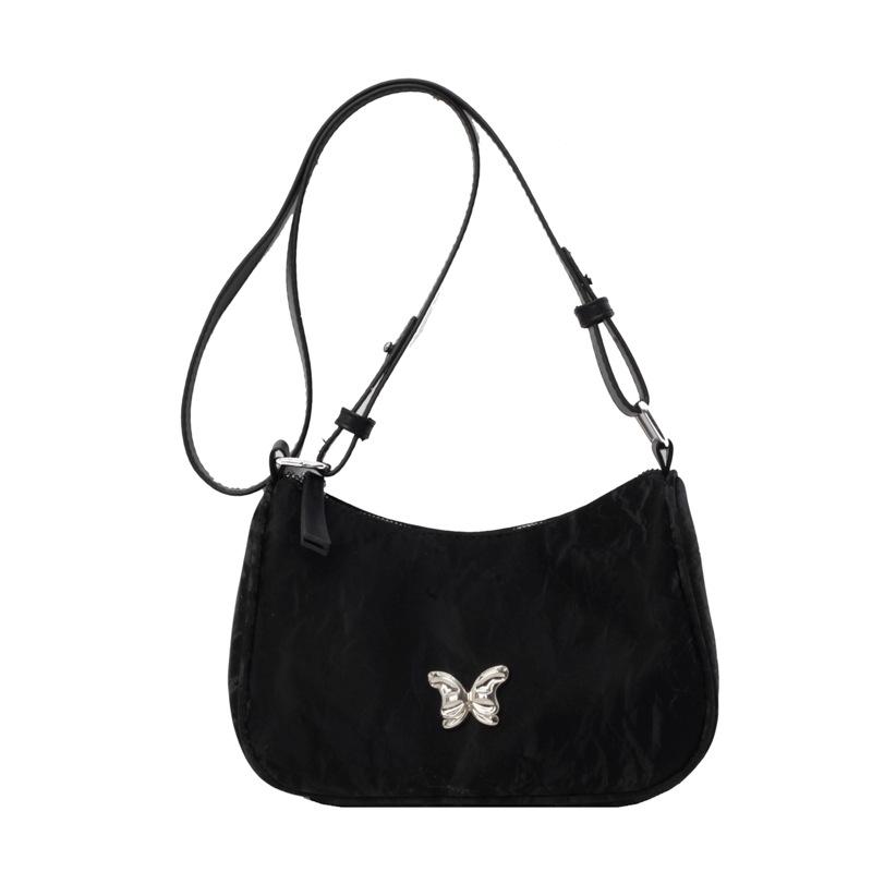 This year's popular fashion, gentle texture bow underarm bag, spring 2025 new versatile women's bag
