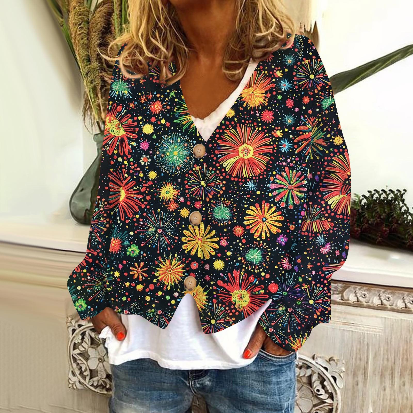 

Женское модное короткое пальто, повседневное, с длинным рукавом, с принтом, однобортный плюшевый топ XXL