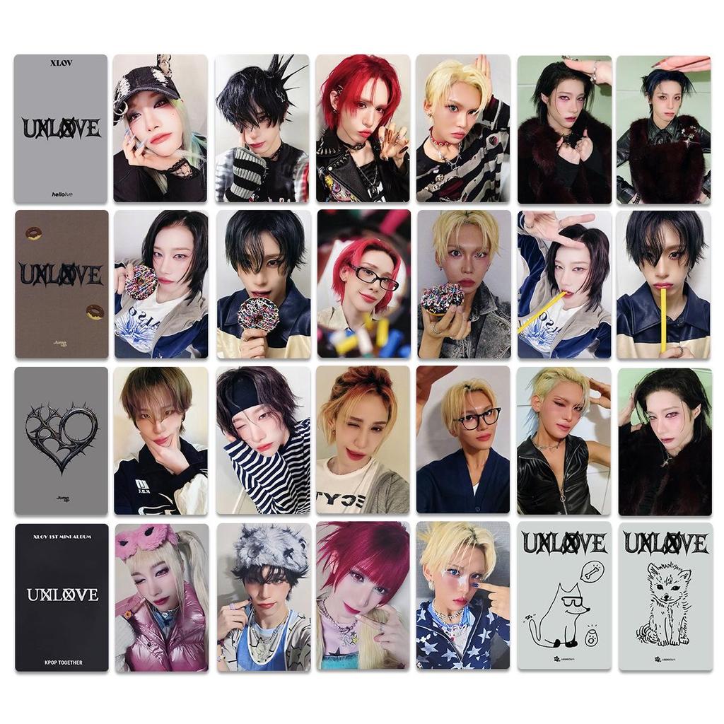 XLOV UXLXVE Album Photocards & Haru Style Jump Up Bonus Cards UNLOVE Edition.