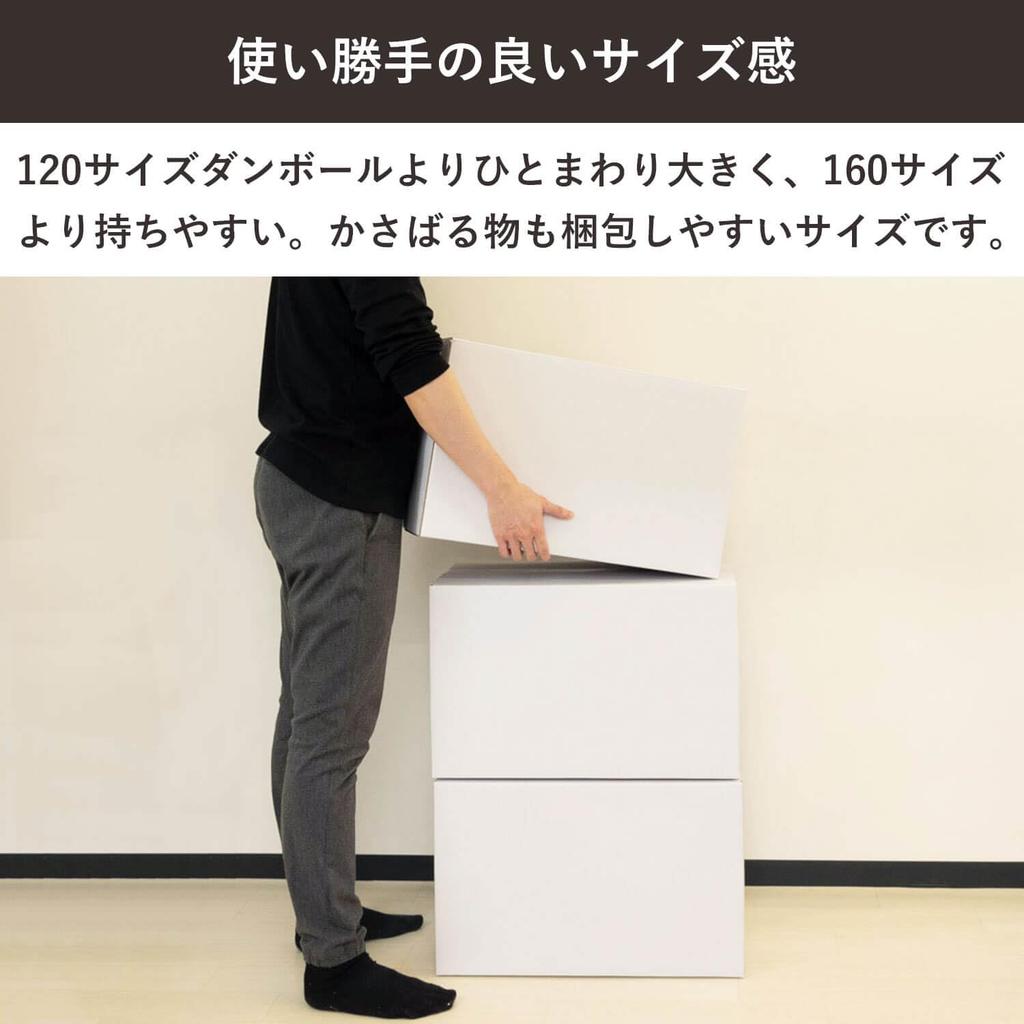 Box Bank Cardboard Home Delivery 140 Size White 10 Piece Set White Cardboard (Cardboard Box) Moving/Storage FW04-0010-a2