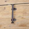 European Retro Atmosphere Garden Courtyard Cast Iron Craft Door Handle Home Wall Decoration Door Handle
