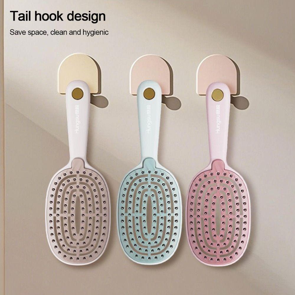 Hollow Scalp Massage Brush Anti-static Salon Styling Tool Fashion Massage Comb  Styling Tool