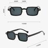 Vintage Square Sunglasses Woman Mirror Retro Rivet Yellow Glasses Female Brand Designer Fashion Black Shades UV400
