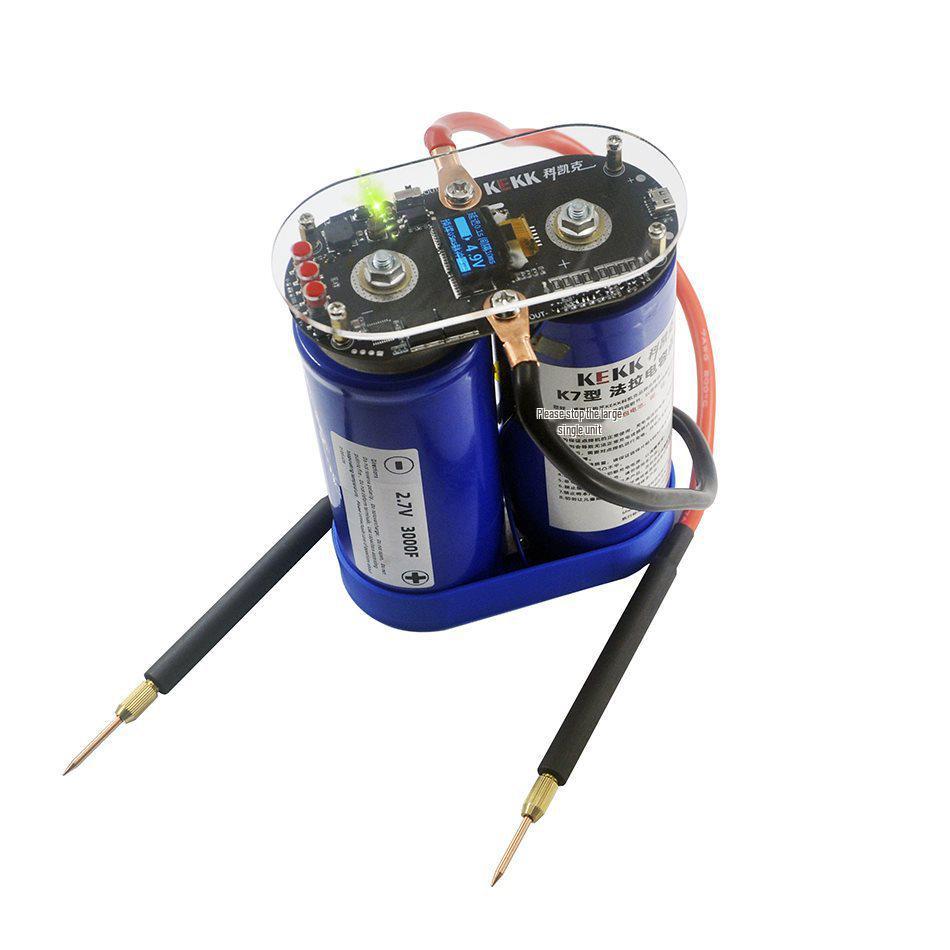 K7 Dual Pulse Capacitor Spot Welder & Intelligent Control Display for 18650 Lithium Battery DIY