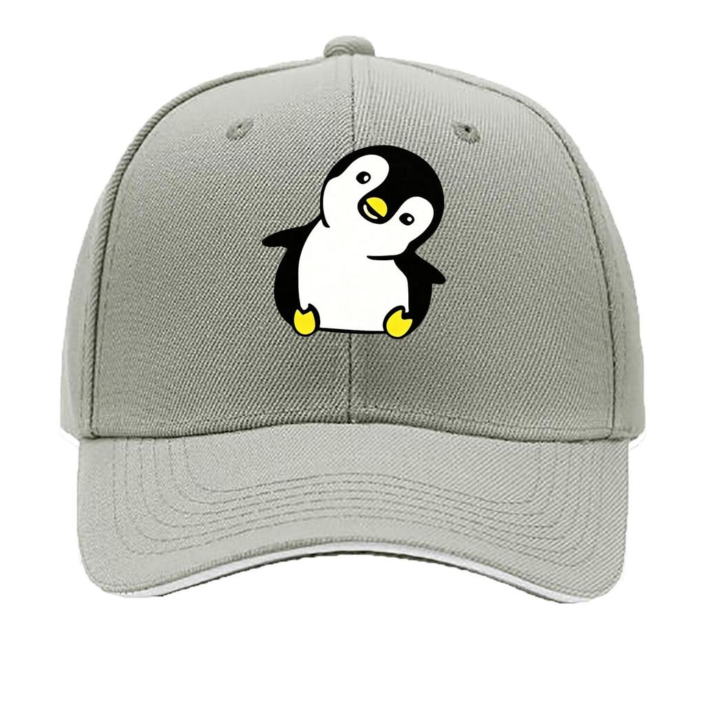Cappellino da Baseball Carino con Stampa di Pinguino Stiloso Nero con Zampe Gialle Becco Perfetto per la Pesca all'Aperto Cappellino da Baseball Sandwich