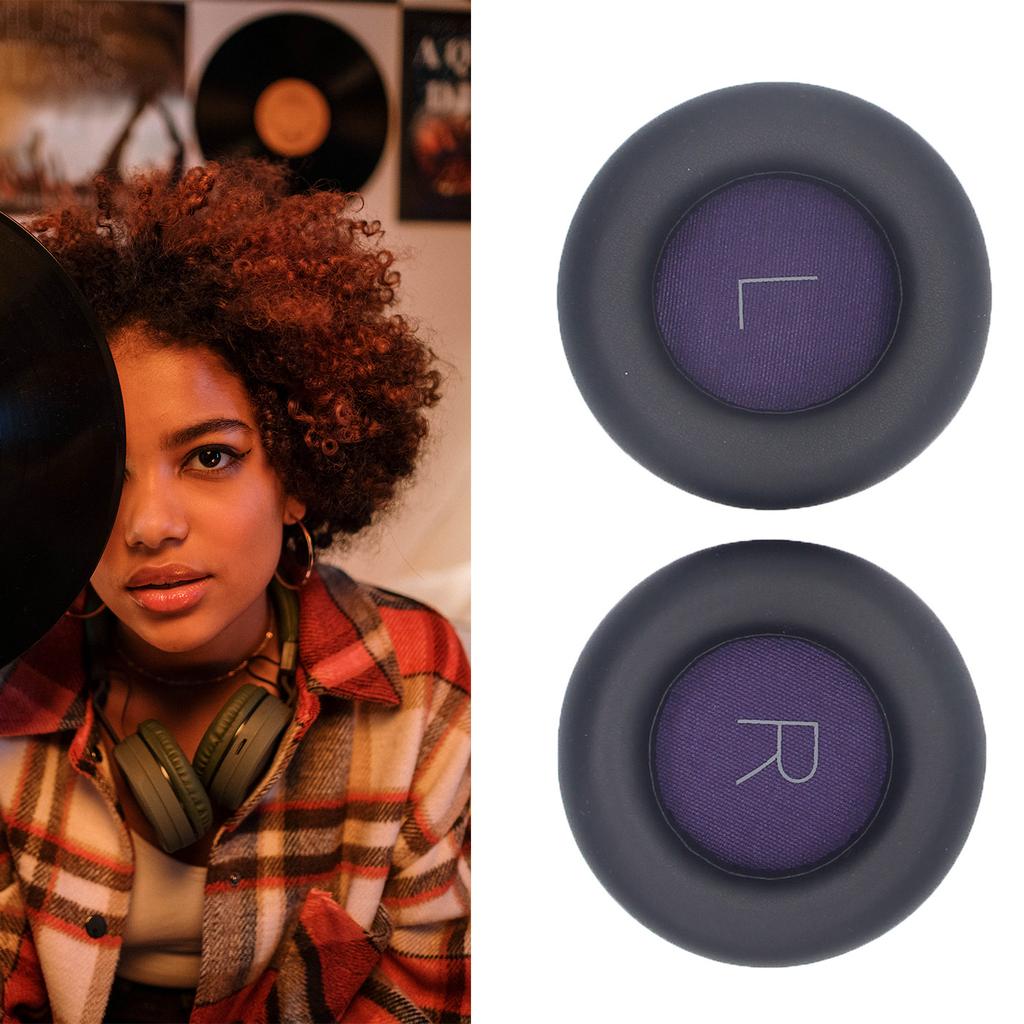 1Set Breathable Protein Leather Ear Pads Cushion Earpad for Plantronics BackBeat Pro Comfortable Headphone Sleeve
