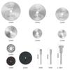 Diamond Cutting Discs Metal Saw Blade Set HSS Mini Circular Saw Blade For Rotary Tools Resin Cut-Off Wheels Diamond