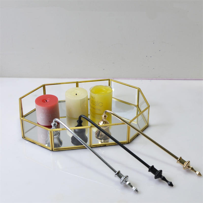 Candle Snuffer with Bell HornCandle Snuffer Extinguisher With Long Handle Wick Flame Snuffer For Putting Out Candle Flame