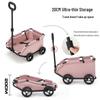Hafif Katlanabilir Evcil Hayvan Arabası ve Kedi ve Köpekler için Oyun Evi