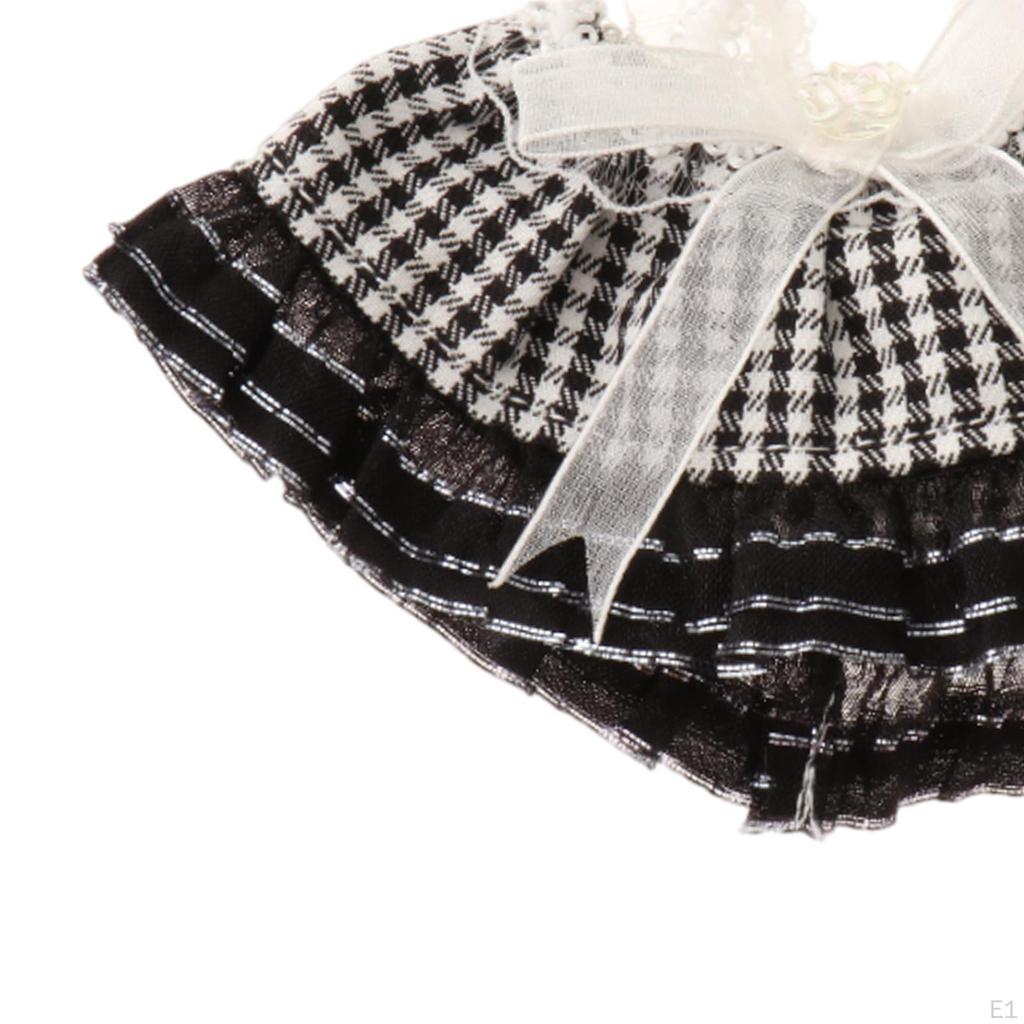 Doll Clothes for 17cm Plush Outifit Dress Photo Props,