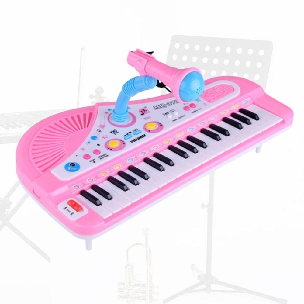 Education Children's Piano Toys with Microphone Children's Toy Keyboard  For Boy Girl Gifts