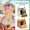 Creative Cartoon Hat Bladeless Fan Ultralight Halterneck Fan