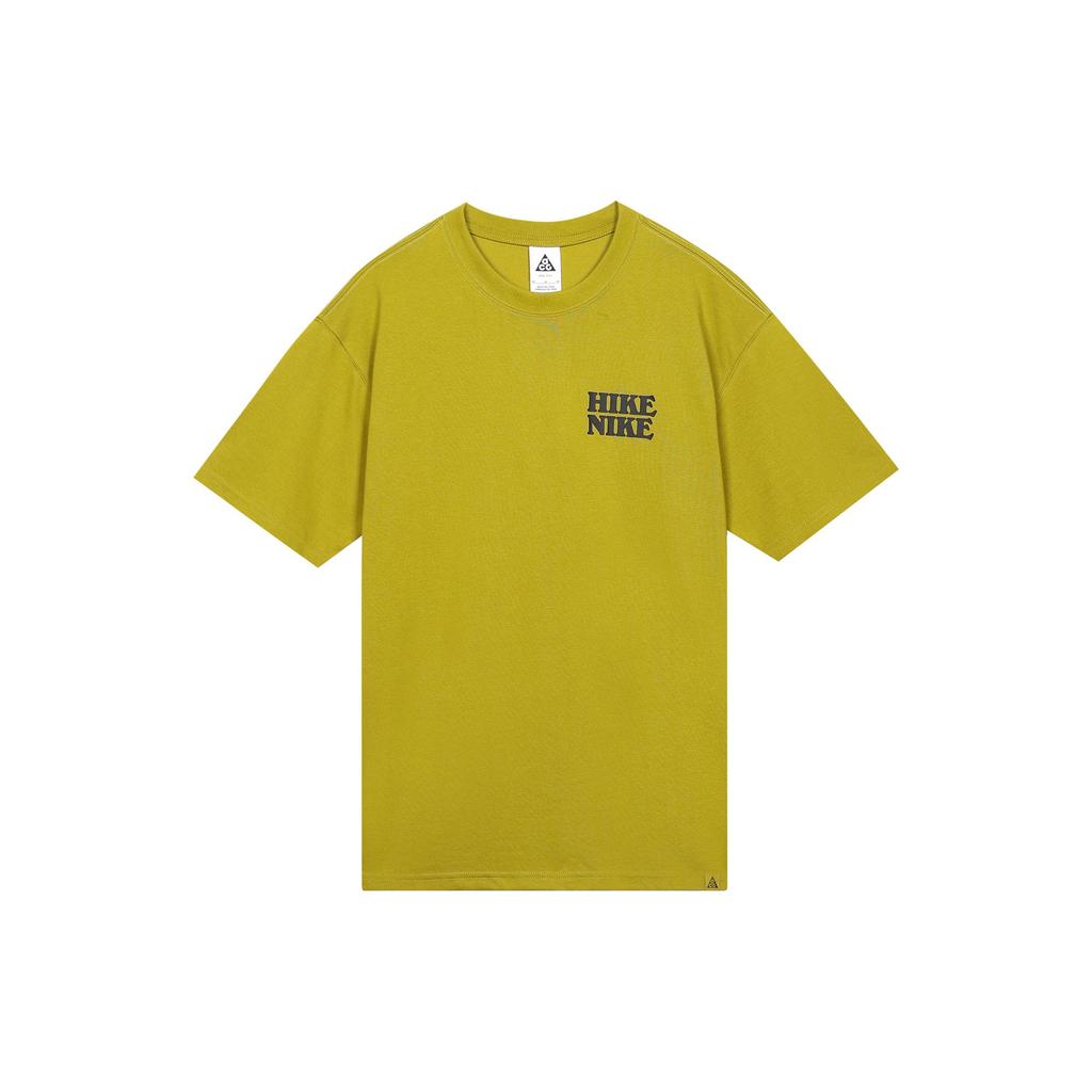 Nike ACG T Shirts Men's Moss Crew Neck Moderate Straight Fit FB8124-390