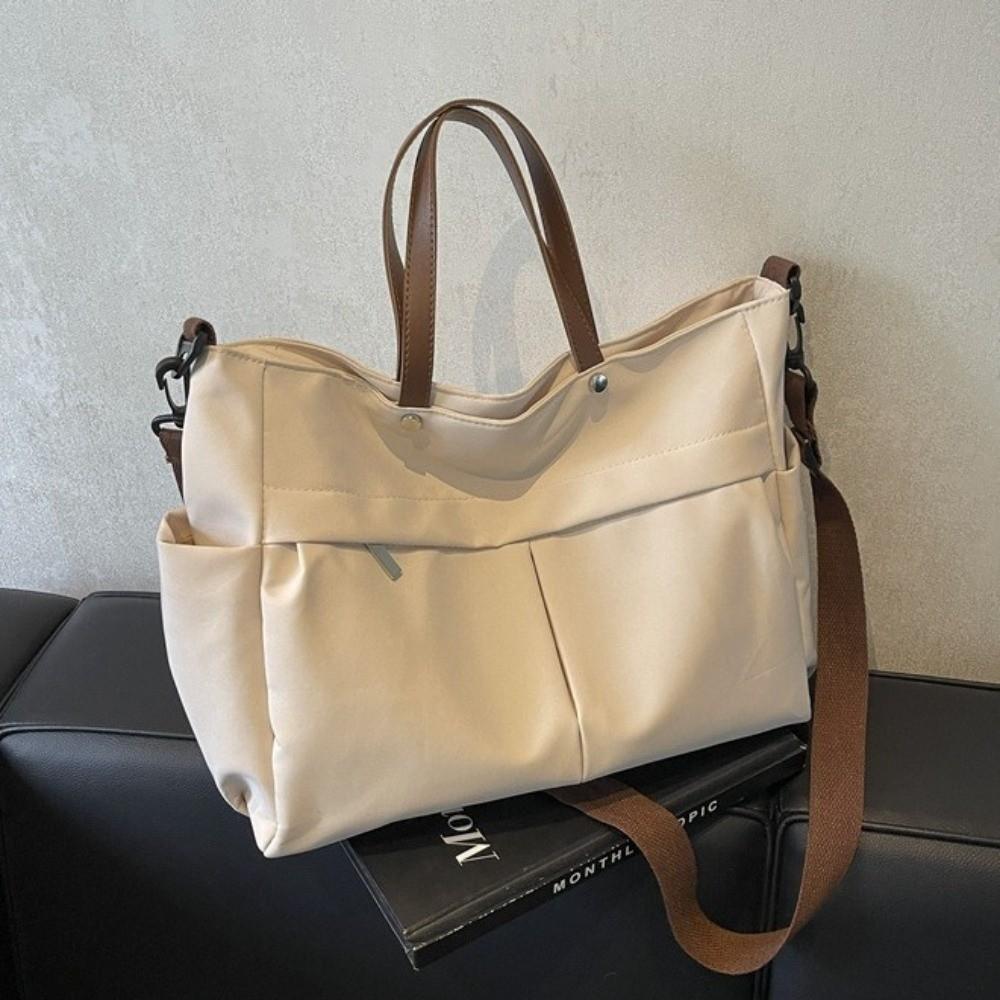 Stylish Women Shoulder Tote Bag Nylon Large Capacity Handbag Gift Commuting Handbag  Office