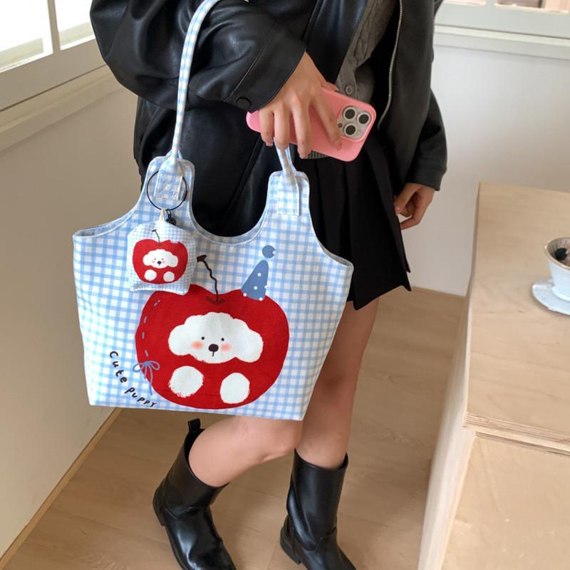 Canvas Tote Bag For Women With Large Capacity And Urban Style For Work And Commute