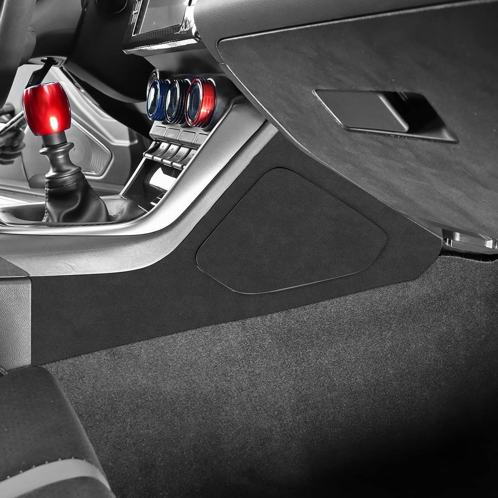 KUNGKIC for Toyota GR86 Subaru BRZ 2021 2022 2023 2024 2025 Center Console Side Panel Cover 9002 Color Italian Suede Sticker Protector Interior