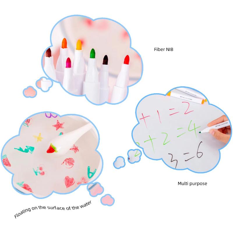 Kreative Wasserkunst: Sehen Sie zu, wie Ihre Designs mit diesem erstaunlichen Stift auf dem Wasser schwimmen.