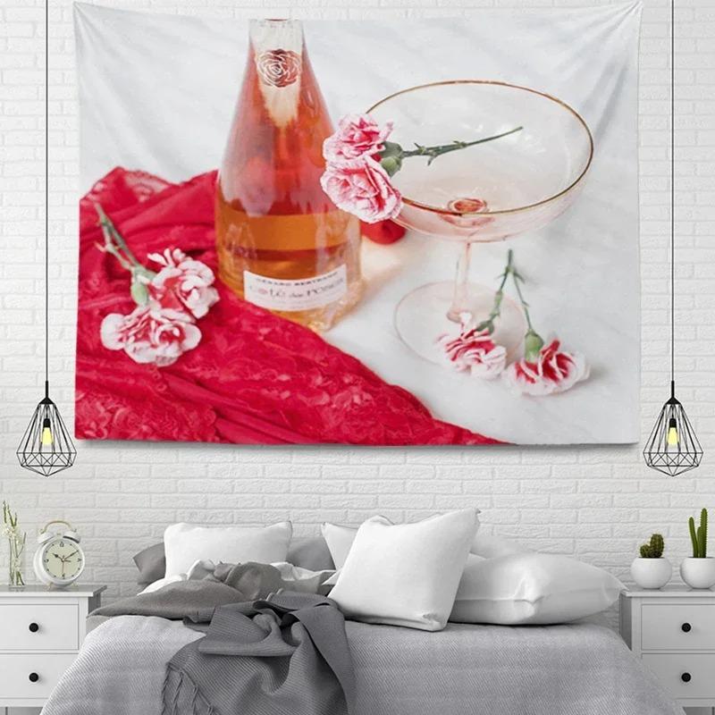 Afternoon Tea Donut Decorative Tapestry Home Wall Living Room Office Decorative Tapestry