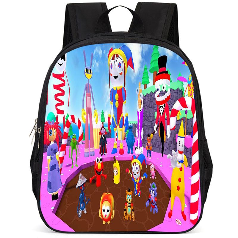 The Amazing Digital Circus 15 Inch Backpack Stylish Oxford Cloth Student Bag