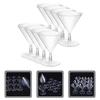Kichvoe 8pcs 7 Plastic 7 Martini 7 Glasses 760ml 727oz 7 Disposable 7 Glasses 7 Unbreakable 7 Reusable 7 Dessert 7 Cups 7 Shots 7 Margarita 7 Wine 7 I