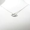 [Used] TIFFANY/Tiffany 925 Open Heart Pendant/Necklace/g464-56