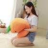 Smiling Face Down Cotton Carrot Hug Pillow Plush Toy for Kids Girls Birthday