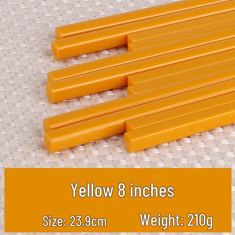 

MOLUONA Colorful Melamine Household Chopsticks