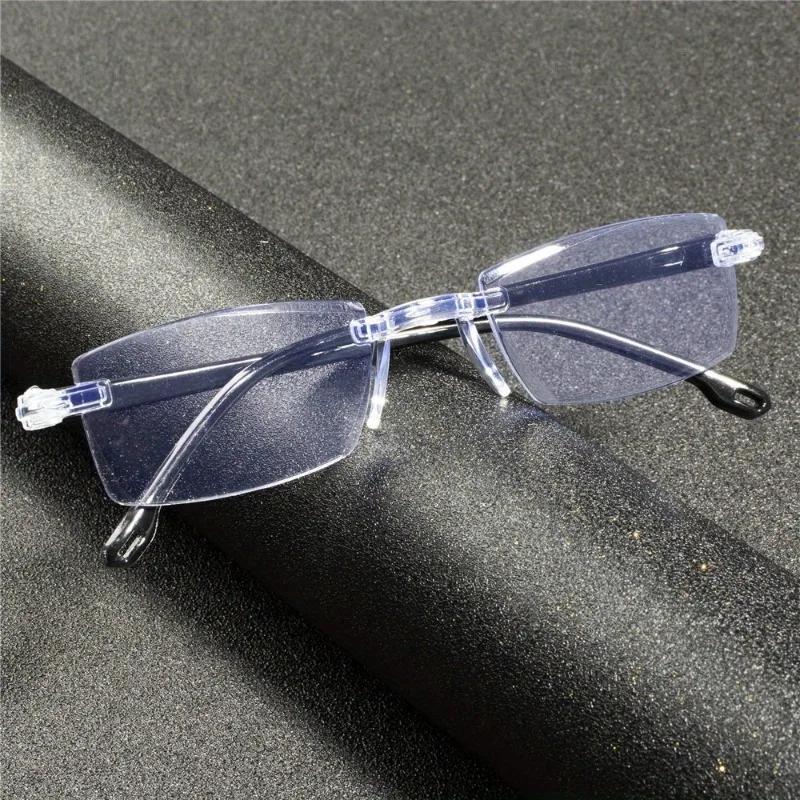 24PCS frameless cut edge reading glasses fashionable glasses minimalist reading glasses for both men and women