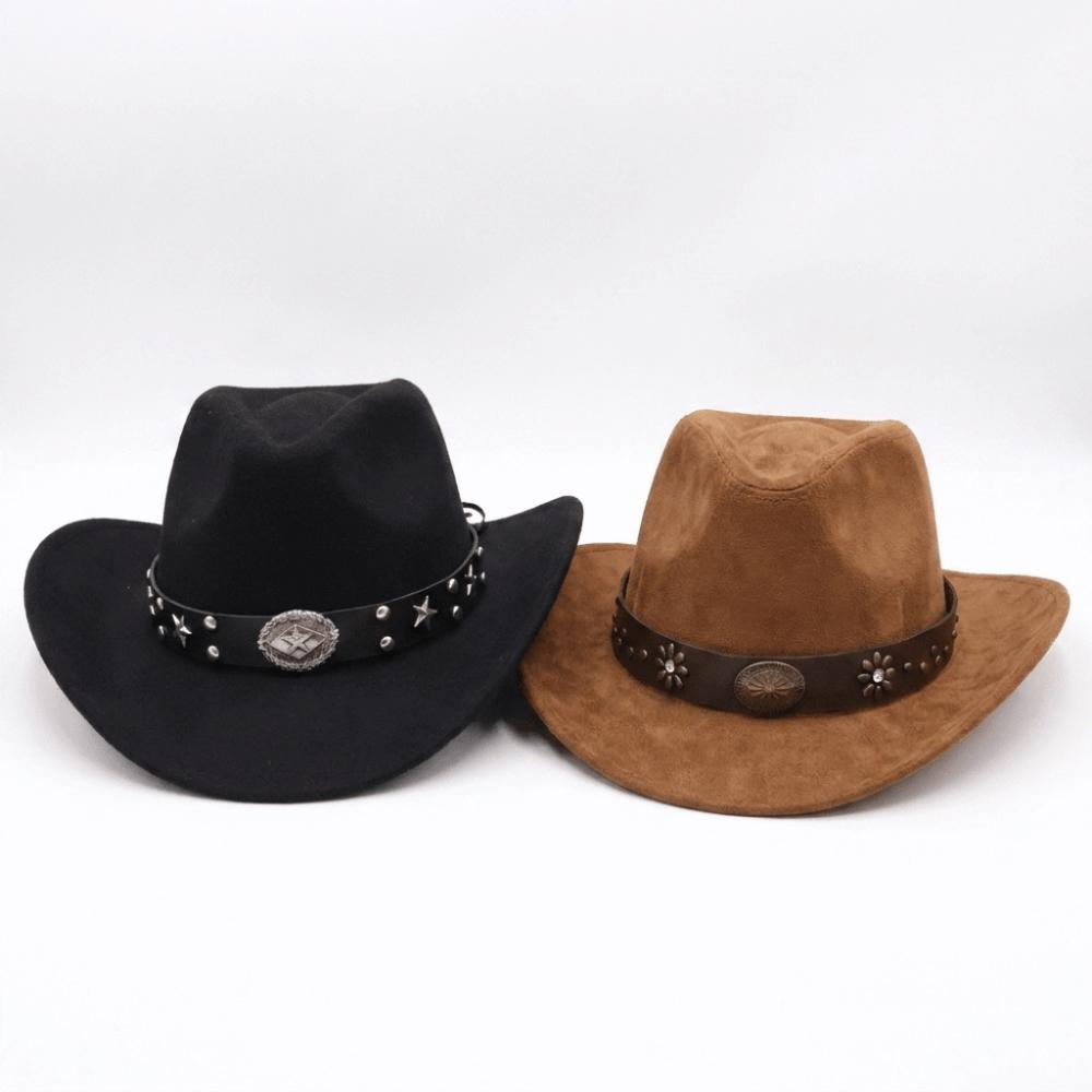 Belt Decoration Panama Hatband Leather Cowboy Hat Bands New Boho Cap Bands  For Straw Hat