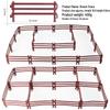 Farm Animal Miniature Set: Horse, Sheep, Cattle, and Pigsty Fences for Kids' Playhouse