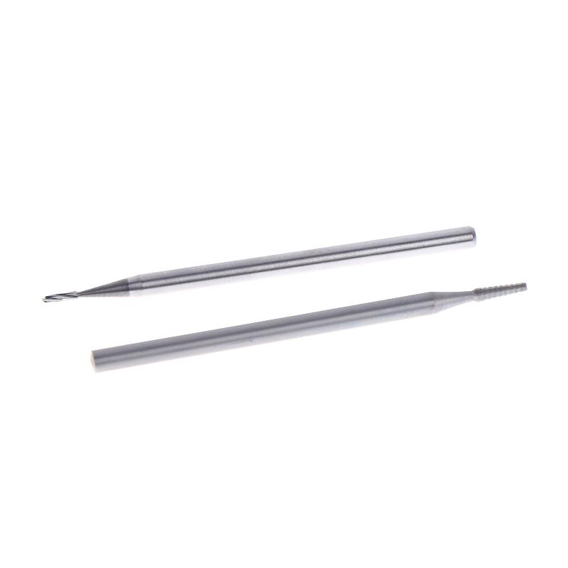 1/2Pcs Alloy Sliding Thread Drill Bit For Removes Stripped Thread Screws For Cell Phone Bottom Reverse Out Damaged Screws Tools
