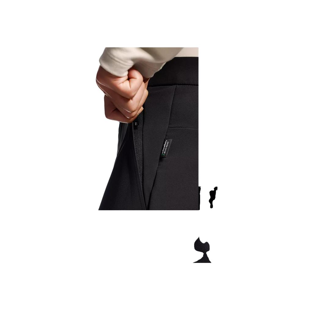 Anta Training Series Fleece Slim Fit Water-Resistant Sports Trousers Men Bottoms Black 152517506N-5