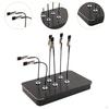 Model Painting Stand Base Holder with Bendable Clip for Spraying Practical Models Hobby Accessory
