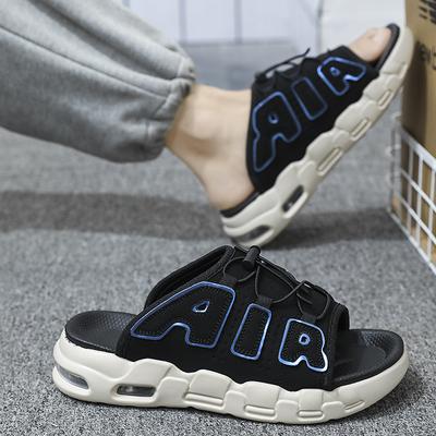 Fashion Men's Casual Slippers Non-Slip Anti-wear Men's Home and Outdoor Slippers Soft and Comfort Beach Shoe Trendy Fashion Mens Sandal