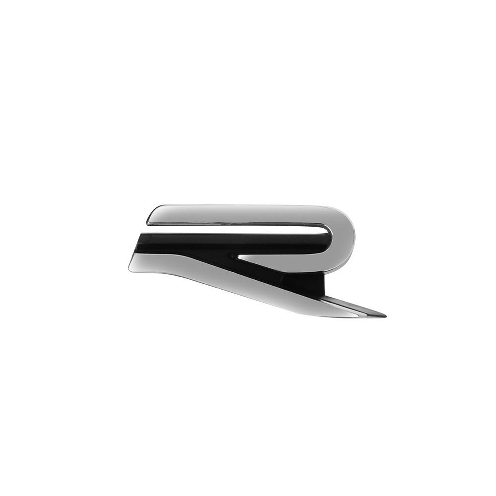 1Pc 3D ABS Car Front Hood Badge Grille Buckle Styling Stickers For VW Volkswagen RLINE R Scirocco Beetle CC Auto Accessories CW8