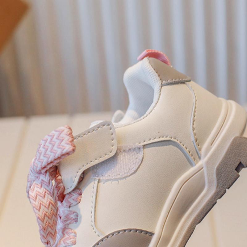 Детские низкие кеды Весна Новые износостойкие повседневные туфли на платформе Кроссовки — фото 10