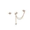 One-piece Star Ear Cuff Earrings
