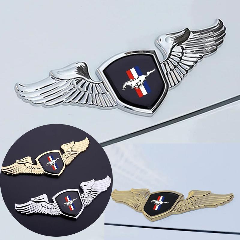 Car Front Hood Emblem Sticker Badge for Ford Mustang Shelby Mustang Kuga Mondeo Explorer Ecosport Galaxy Transit Focus 2 Ranger