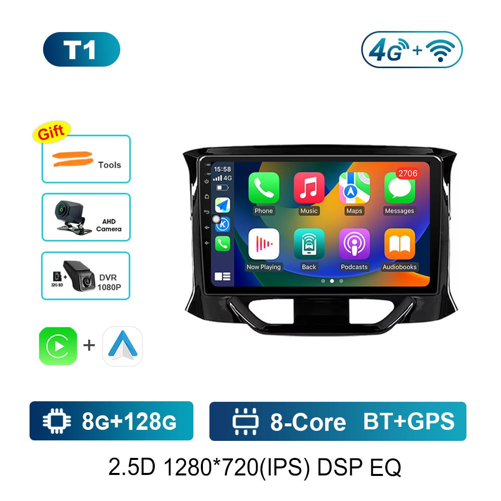 Android Car Radio Multimedia Video Player for LADA X ray Xray 2015 - 2019 GPS Navigation 4G WiFi Bluetooth HD Touch Screen