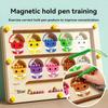 New Children's Magnetic Maze Walking Ball Color Classification Baby Concentration Training Writing Thinking Education Puzzle Toy