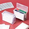 Game Card Transparent Box, Jewelry Storage Container 10X4X6Cm Board Game Transparent Plastic Box