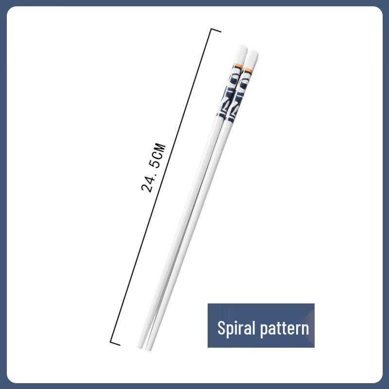 

ZISIZ Ceramic Non-Slip Chopsticks Set