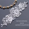 Handmade White Floral Lace Belt for Wedding Dresses