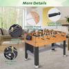 4in1 Multi Game Table 54 Combination Game Table Set for Adults Combo Game Table for Home Game Room with Soccer Billiards Tablet