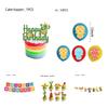 Theme Mexican Children Halloween Birthday Party Decorations Balloon Caketopper